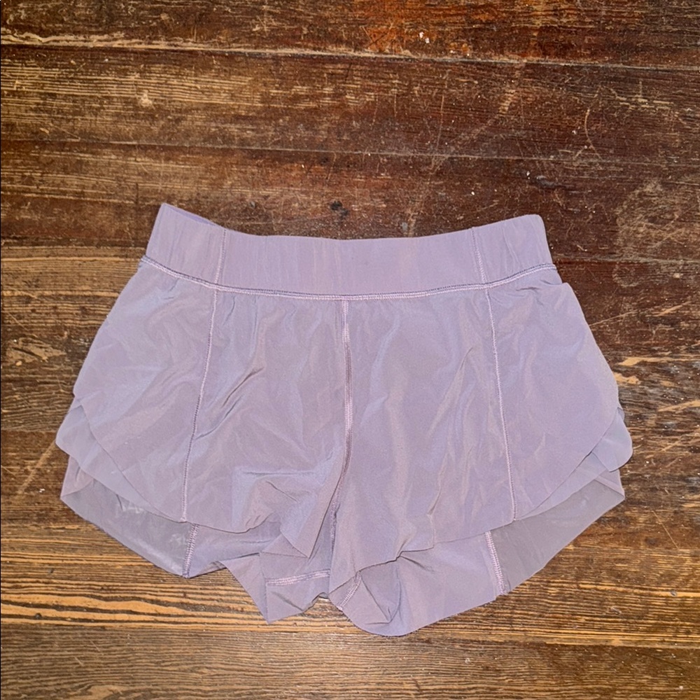 Lavender Lululemon Athletic Shorts